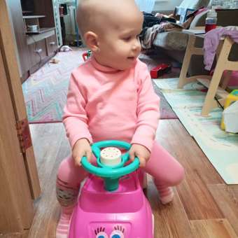 Каталка Zebratoys Розовая: отзыв пользователя ДетМир