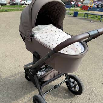 Коляска 2в1 MOWbaby Zoom 2в1, mocca коричневый: отзыв пользователя Детский Мир