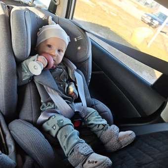 Автокресло Indigo Tourneo S серый Isofix 0+/1/2/3 (0-36 кг) серый: отзыв пользователя Детский Мир