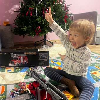 Пожарная машина РУ Veld Co 1:24: отзыв пользователя Детский Мир