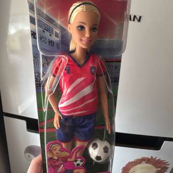 Кукла модельная Barbie Футболистка: отзыв пользователя Детский Мир