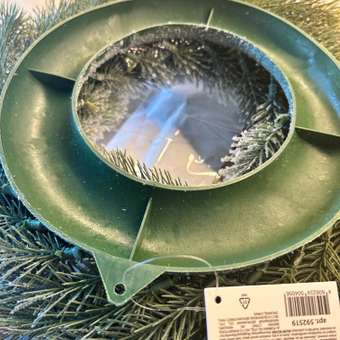 Венок новогодний хвойный Золотая сказка из елки искусственной литой 40 см: отзыв пользователя Детский Мир