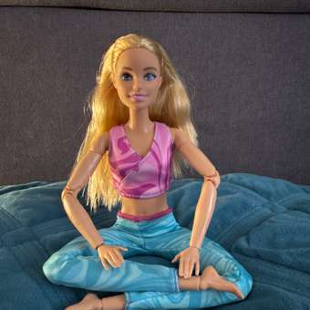 Кукла модельная Barbie Made to move Йога: отзыв пользователя ДетМир