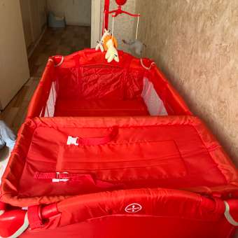 Манеж кровать Babyton Dreamy Coral: отзыв пользователя Детский Мир