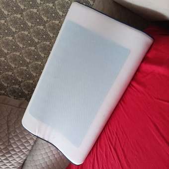 Подушка Arya Home Collection ортопедическая гелевая в сумке 50X30X10 Memory Foam: отзыв пользователя Детский Мир