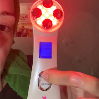 Прибор LUXLIFTING RF-лифтинг, EMS, микротоки, LED, увлажнение: отзыв пользователя Детский Мир
