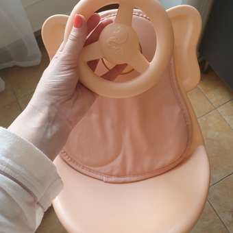 Сиденье для купания LaLa-Kids Машинка розовый: отзыв пользователя Детский Мир