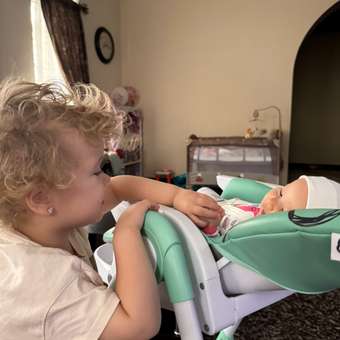 Стульчик для кормления Babyton Animals Green зеленый: отзыв пользователя Детский Мир