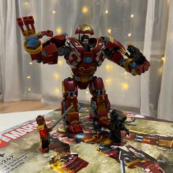 Конструктор LEGO Marvel Super Heroes Халкбастер: битва за Ваканду 385 дет.: отзыв пользователя ДетМир
