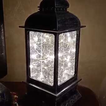 Декоративный светильник-ночник NEON-NIGHT Сияние с эффектом снегопада и подсветкой: отзыв пользователя Детский Мир