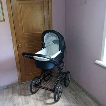 Коляска 2в1 JOVOLA Tessa Classic Eco Plus 14 03 черный: отзыв пользователя Детский Мир