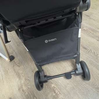 Коляска прогулочная Olsson Carbon черный: отзыв пользователя Детский Мир