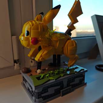 Конструктор Mega Construx Pokémon Motion Pikachu 1095 дет.: отзыв пользователя Детский Мир