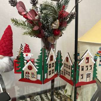 Новогодняя декорация FUTURINO Home Зимний город 40 см: отзыв пользователя ДетМир