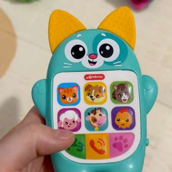 Игрушка Азбукварик телефон Котенок: отзыв пользователя Детский Мир