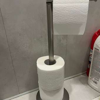 Держатель для туалетной бумаги KROFFOS Серебряный: отзыв пользователя Детский Мир