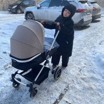 Коляска трансформер Babyton FlexiRide Black-Beige: отзыв пользователя ДетМир
