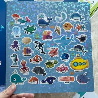 Книга с наклейками Attivio Океан: отзыв пользователя ДетМир