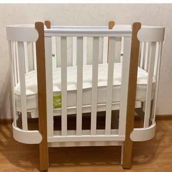 Детская кроватка Happy Baby, универсальный маятник (белый): отзыв пользователя Детский Мир