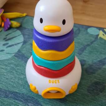 Игрушка BabyGo пирамидка Уточка: отзыв пользователя ДетМир