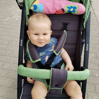 Коляска прогулочная Babyton Active Green: отзыв пользователя ДетМир