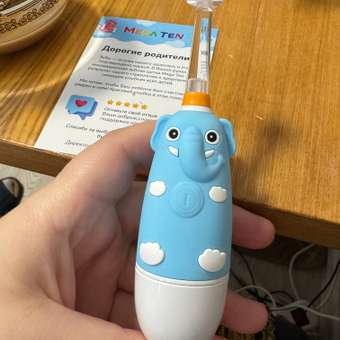 Зубная щетка электрическая MegaTen от 0 лет 1 шт.: отзыв пользователя Детский Мир