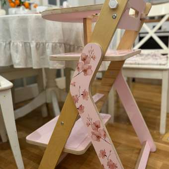 Стульчик для кормления Happy Baby Calmy розовый: отзыв пользователя Детский Мир