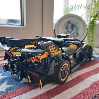 Конструктор LEGO Technic Бугатти Болид 905 дет.: отзыв пользователя ДетМир