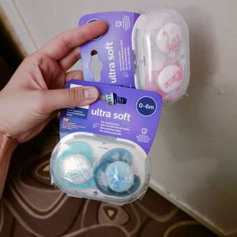Пустышка Philips Avent силикон от 0 мес. 2 шт.: отзыв пользователя ДетМир