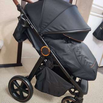 Коляска прогулочная Olsson Grand Black черный: отзыв пользователя Детский Мир