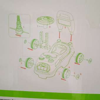 Пушкар BabyGo Первые шаги белый: отзыв пользователя ДетМир