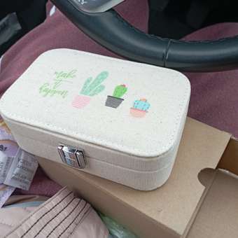 Шкатулка Uniglodis для ювелирных изделий Кактусы. Зелёный: отзыв пользователя Детский Мир