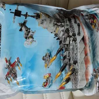 Конструктор TrendToys 8 в 1 Военный корабль блочный 800 дет.: отзыв пользователя Детский Мир