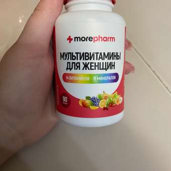БАД morepharm Мультивитамины для женщин 90 капсул: отзыв пользователя Детский Мир