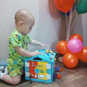 Игрушка KimToys бизиборд Домик: отзыв пользователя Детский Мир