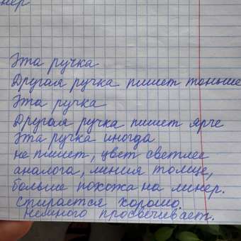 Ручка со стираемыми чернилами Munaby 6 шт.: отзыв пользователя Детский Мир