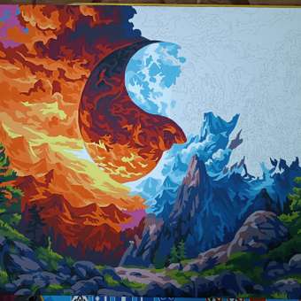 Картина по номерам Hobby Paint Инь и ян в ассортименте: отзыв пользователя Детский Мир