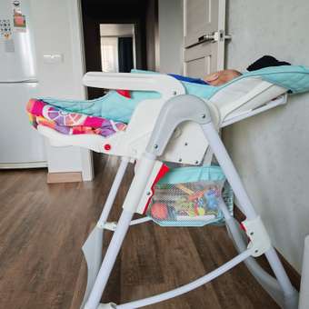 Стульчик для кормления Babyton Blue голубой: отзыв пользователя Детский Мир