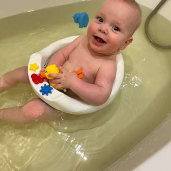 Сиденье для купания Babyton Голубое: отзыв пользователя ДетМир