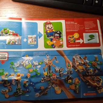 Конструктор LEGO Super Mario Лохматик и гриб-платформа 39 дет.: отзыв пользователя ДетМир