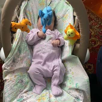 Шезлонг Babyton Beige бежевый: отзыв пользователя Детский Мир