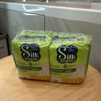 Ультратонкие прокладки Ola! Silk Sense Ultra Normal ультратонкие аромат Ромашка 10х4 уп.40: отзыв пользователя Детский Мир