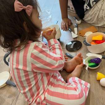 Игрушка UNIX Kids посуда, продукты 48 предм.: отзыв пользователя Детский Мир