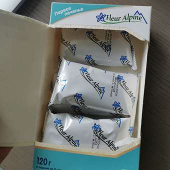 Печенье Fleur Alpine яблочный сок 120г с 6месяцев: отзыв пользователя ДетМир
