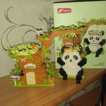 Конструктор Balody Панда 1688 дет.: отзыв пользователя ДетМир