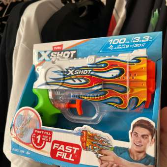 Бластер водный Zuru XSHOT  Skins Нано: отзыв пользователя ДетМир
