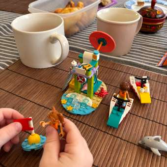 Конструктор LEGO Friends Пляжный водный скутер 84 дет.: отзыв пользователя Детский Мир