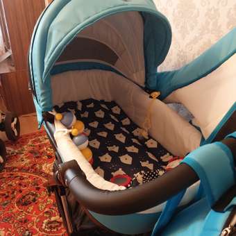 Коляска 2в1 LEO черный: отзыв пользователя Детский Мир