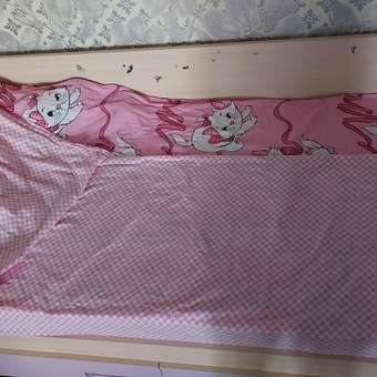 Комплект постельного белья Павлинка Кошка Мари бязь 1.5 сп: отзыв пользователя Детский Мир