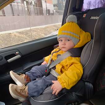 Автокресло Junion Dino 1/2/3 (9-36 кг) черный: отзыв пользователя Детский Мир